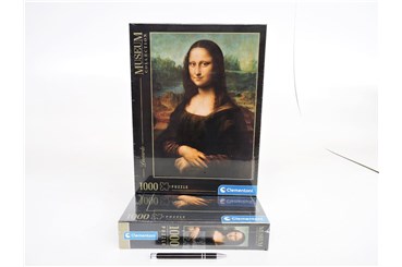 CLEM. PUZZLE 1000 EL MUSEUM  Leonardo - Mona Lisa