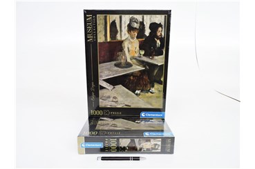 CLEM. PUZZLE 1000 EL MUSEUM Degas, “Dans un café”