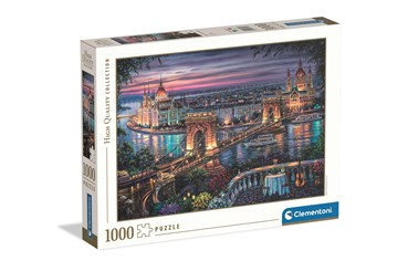 CLEM. PUZZLE 1000 EL HQ Lights of the Danube