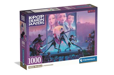 CLEM. PUZZLE 1000 el. KPOP Demon Hunters