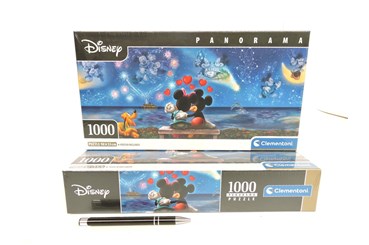 CLEM. PUZZLE PANORAMA 1000 el COMPACT Mickey&Minni