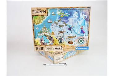 *CLEM. PUZZLE 1000 el. Frozen , story maps