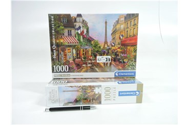 *CLEM. PUZZLE 1000 el. Flowers in Paris, compact