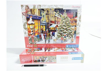 CLEM. PUZZLE 1000 el. CHRISTMAS VILLAGE