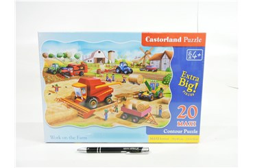 CAS. PUZZLE 20 el. MAXI PRACA NA FARMIE