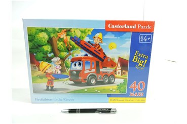 *CAS. PUZZLE 40 el. MAXI Straż na pomoc kotu