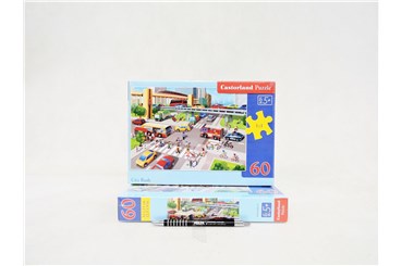 CAS. PUZZLE 60 el. Skrzyżowanie w mieście