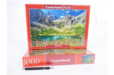 *CAS. PUZZLE 1000 el. Zelene Pleso, Tatry, Słowacj