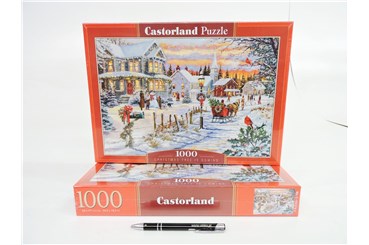 CAS. PUZZLE 1000 el. Choinka nadchodzi