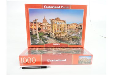 *CAS. PUZZLE 1000 el. Forum Romanum, Rzym