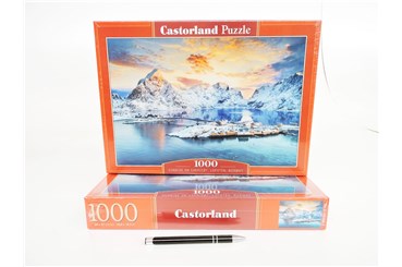 CAS. PUZZLE 1000 el., Wschód słońca na Sakrisoy