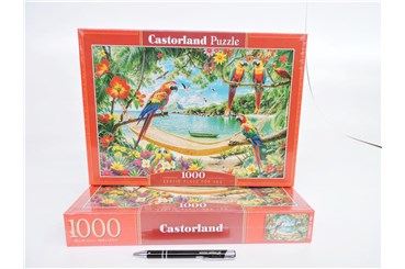 *CAS. PUZZLE 1000 el. Egzotyczne miejsce dla Ciebi