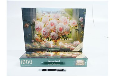 CAS. PUZZLE 1000 el. Gorące letnie piwonie