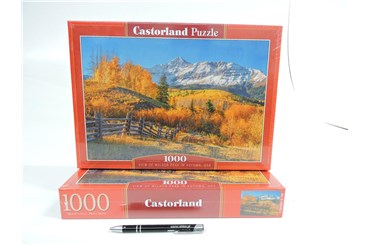 CAS. PUZZLE 1000 el. Widok na szczyt Wilsona USA