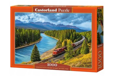 CAS. Puzzle 1000 el. Kolej Kanadyjsko-Pacyficzna
