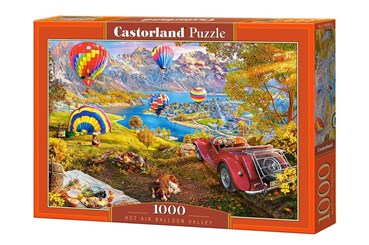 *CAS. Puzzle 1000 el. Hot Air Balloon Valley
