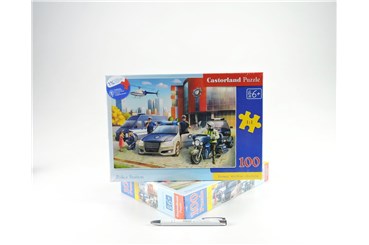 CAS. PUZZLE 100 el. Posterunek policji