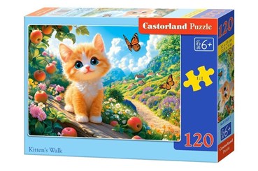 *CAS. PUZZLE 120 el. Kitten's Walk