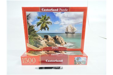 *CAS. PUZZLE 1500 el. Żeglowanie w raju