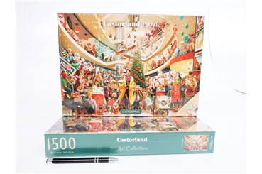 *CAS. PUZZLE 1500 el. Szalone zakupy