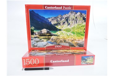 *CAS. PUZZLE 1500 el. Wschód słońca, Morskie Oko