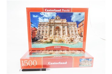 *CAS. PUZZLE 1500 el. Fontanna di Trevi