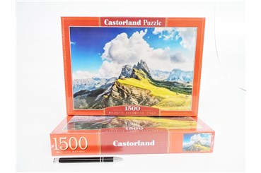*CAS. PUZZLE 1500 el. Majestatyczne Dolomity,Włoch