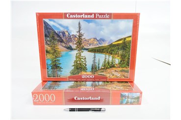 *CAS. PUZZLE 2000 el. Jezioro Moraine, Kanada