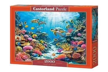 *CAS. PUZZLE 2000 el. Turtle Reef