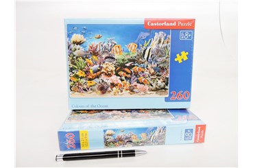 *CAS. PUZZLE 260 el. kolory oceanu