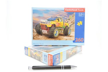 CAS. PUZZLE 260 el. Monster truck, 8+