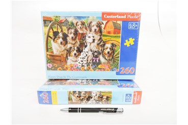 CAS. PUZZLE 260 el. Szczęśliwe pieski
