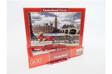 *CAS. PUZZLE 500 el. Mała podróż do Londynu