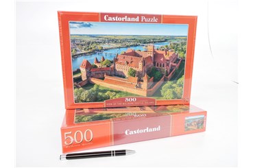 *CAS. PUZZLE 500 el. Widok z Malborku