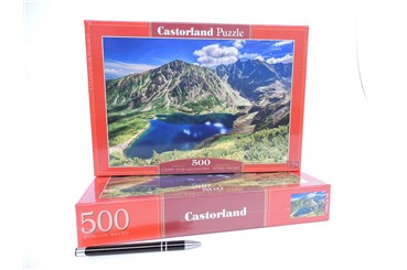 *CAS. PUZZLE 500 el. Czarny Staw, Tatry, Polska