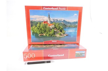 *CAS. PUZZLE 500 el. Bled, Słowenia