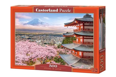 CAS. Puzzle 500 el. Wiosna w Japonii