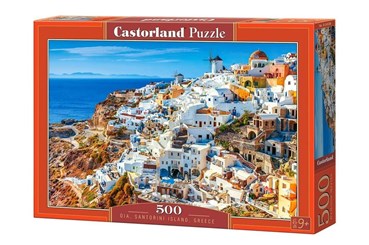 *CAS. PUZZLE 500 el. Oia, Santorini Island