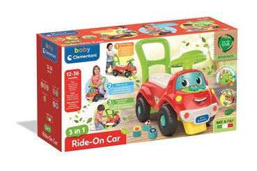 CLEM. JEŹDZIK, autko, 3 w1, kart