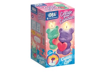 *CLEM. MINI FABRYKA ŚWIECZEK MISIE