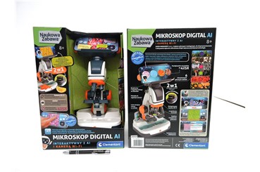 *MIKROSKOP DIGITAL, 2w1, 8+, naukowa zabawa