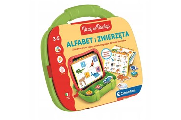 CLEM. EDUKACYJNA WALIZECZKA ALFABET I ZWIERZĘTA