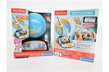 *CLEM. INTERAKTYWNY EDUGLOBUS DIGITAL, kart  4/