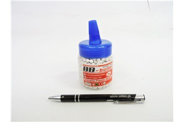 KULKI białe, 1000 szt., plast.