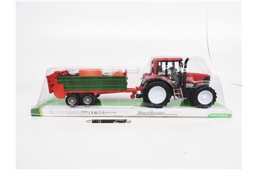TRAKTOR WIELKI ROZRZUTNIK, 19x67 cm,   klosz.