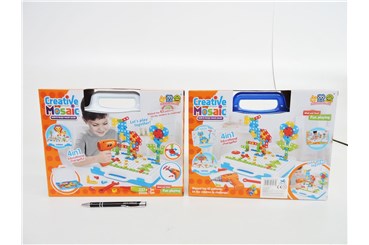 ZESTAW KREATYWNY 4w1 do skręcania w walizce