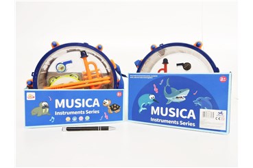 ZESTAW INSTRUMENTÓW, 6 el., plast.