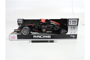 AUTO, 1:12, formuła, czarny, bat.,         kart.