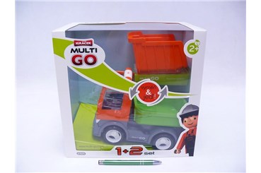 -----*IGRACEK MULTIGO AUTO WYWROTKA ZESTAW 1+2