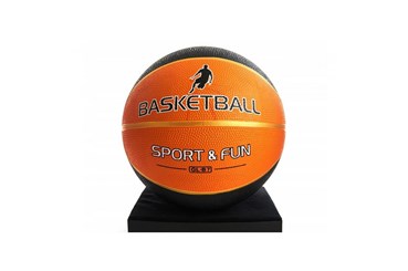 PIŁKA koszykowa, BASKETBALL, pomar-czarna